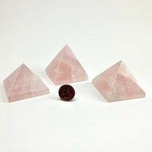 Load image into Gallery viewer, Rose Quartz | Pyramid | 75-100mm | Brazil
