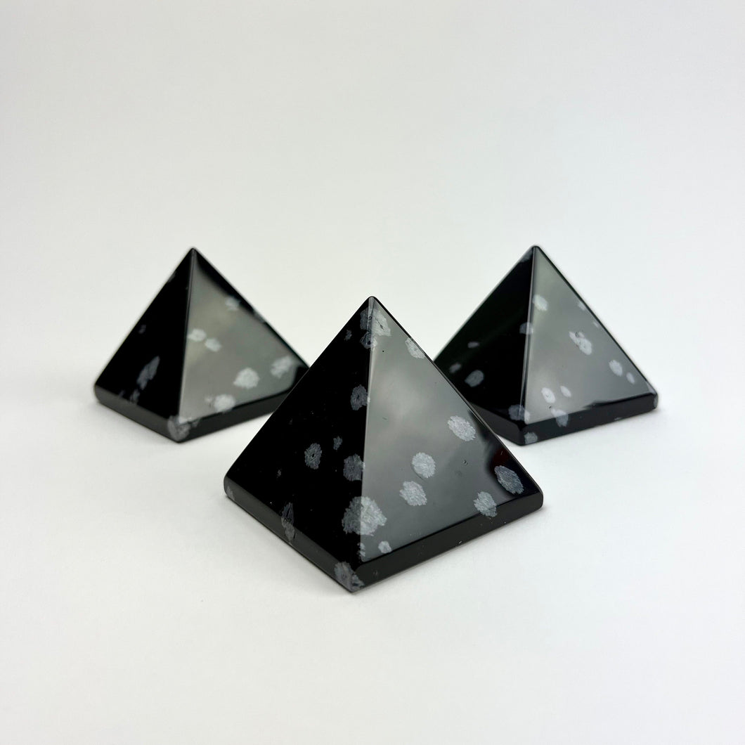 Snowflake Obsidian | Pyramid | 80-85mm | Brazil
