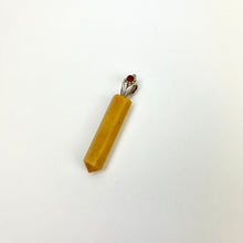 Load image into Gallery viewer, Faceted Crystal Pendant w/ Assorted Gemstone Bail