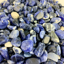 Load image into Gallery viewer, Sodalite | Tumbled | Kilo | Brazil | Choose a Size!