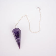 Load image into Gallery viewer, Pendulum Polished | Faceted | Choose a stone!