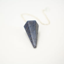 Load image into Gallery viewer, Pendulum Polished | Faceted | Choose a stone!