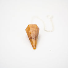 Load image into Gallery viewer, Pendulum Polished | Faceted | Choose a stone!