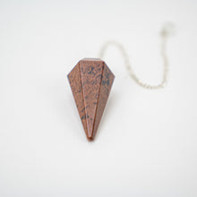 Load image into Gallery viewer, Pendulum Polished | Faceted | Choose a stone!