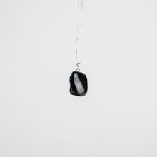 Load image into Gallery viewer, Shungite Tumbled Pendant w/ Bail | 30-40mm | Russia