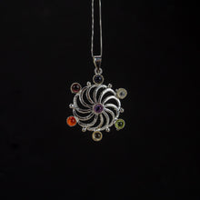 Load image into Gallery viewer, Sunshine Spiral Chakra Pendant | 5pk