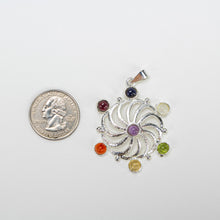 Load image into Gallery viewer, Sunshine Spiral Chakra Pendant | 5pk