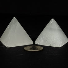 Load image into Gallery viewer, *Selenite Pyramid | 5 cm | Morocco
