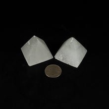Load image into Gallery viewer, *Selenite Pyramid | 5 cm | Morocco

