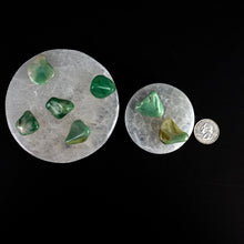 Load image into Gallery viewer, Selenite Round Crystal Charging Plate | Choose size | Morocco