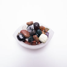 Load image into Gallery viewer, *Selenite "Third Eye" Polished Bowl | 4" Elliptical | Morocco