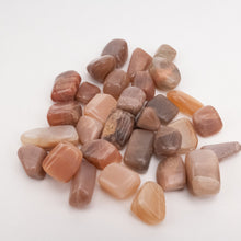 Load image into Gallery viewer, Coffee Moonstone | Tumbled | 1lb bag | 10-20mm | India