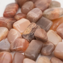 Load image into Gallery viewer, Coffee Moonstone | Tumbled | 1lb bag | 10-20mm | India