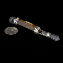 Load image into Gallery viewer, Chakra Healing Wand w/ Silver | India
