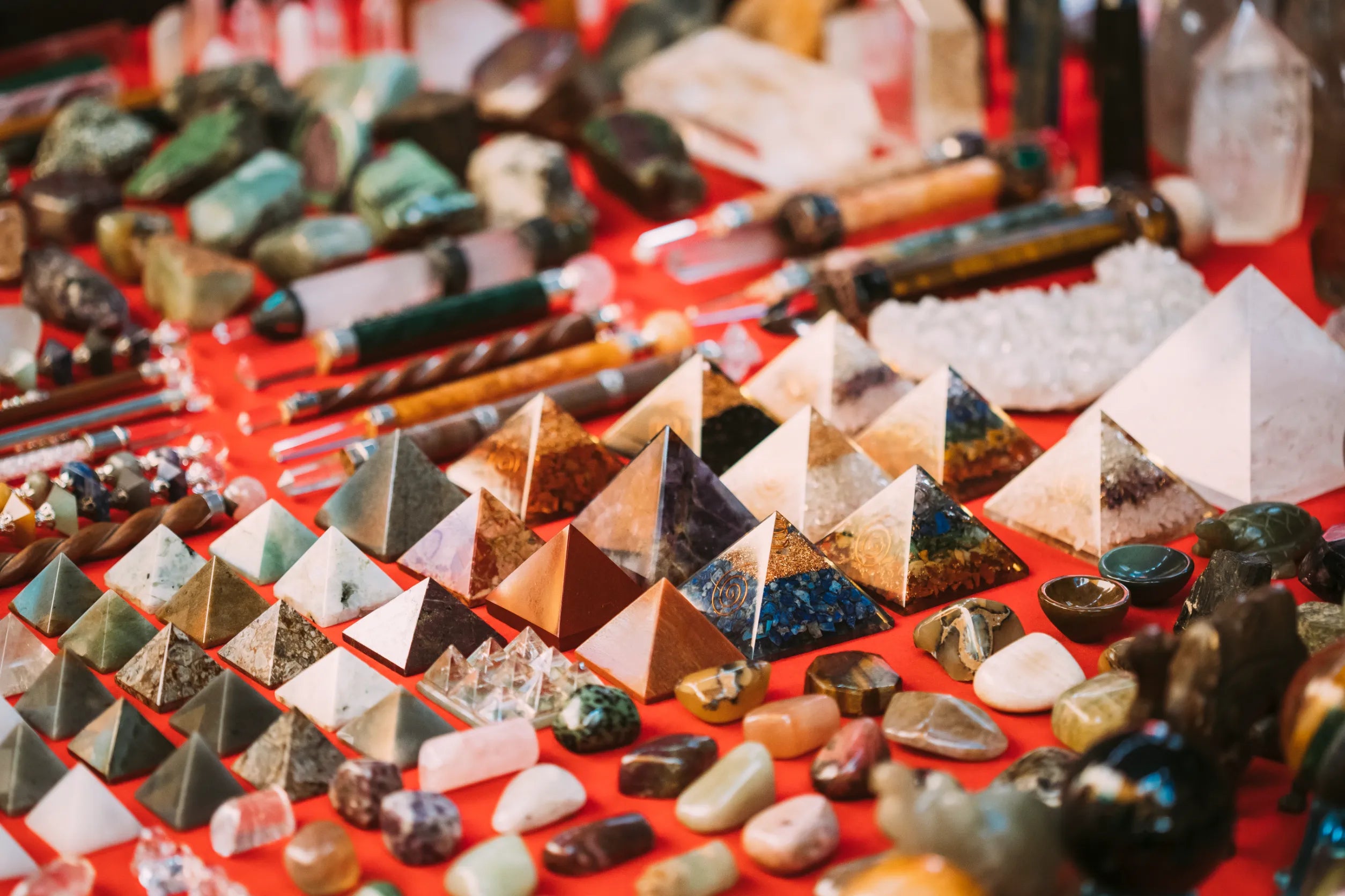 Clear Quartz Pyramids Near Me, Fluorite, Selenite, Shungite & Rose ...