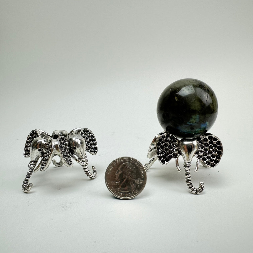 Metal Sphere Stand | Triple Elephant