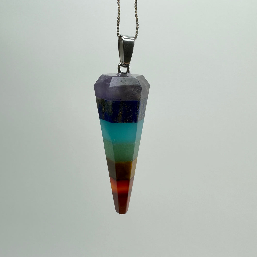 Chakra Tapered Pendant