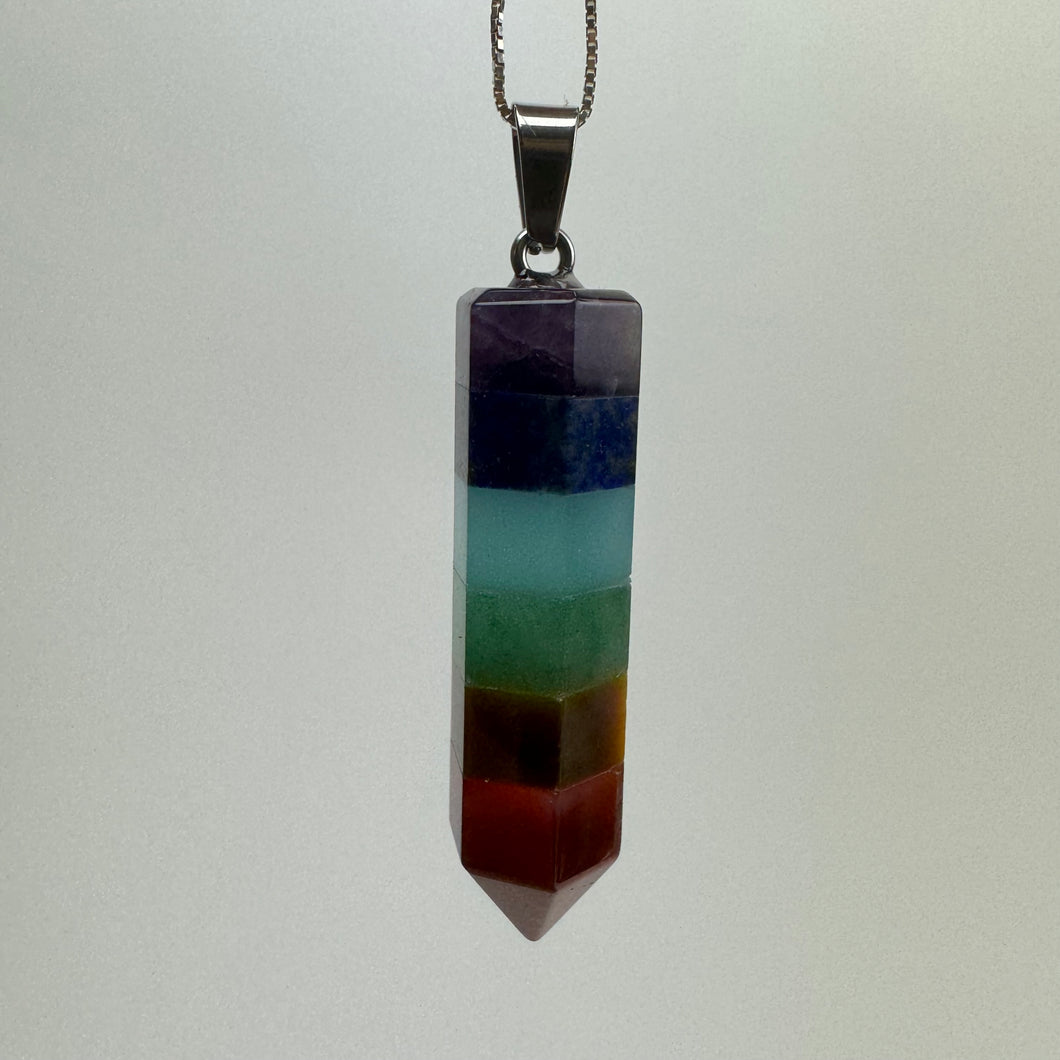 Chakra Pointed Pendant