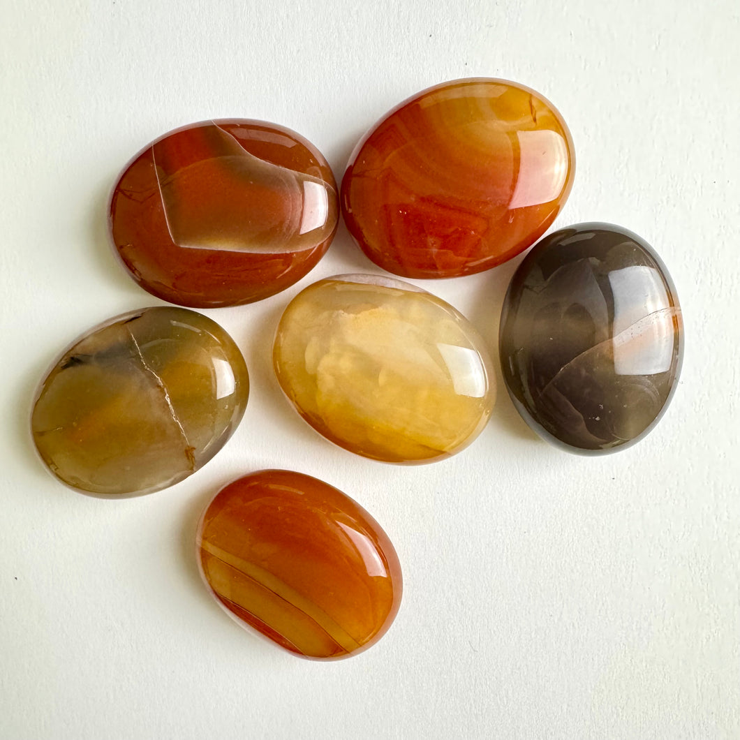 Carnelian | Palmstone “Pillow” | Brazil