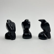 Load image into Gallery viewer, Carved Raven | Black Obsidian | 45mm
