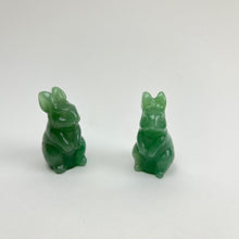 Load image into Gallery viewer, Carved Crystal Bunny Rabbits | 40mm
