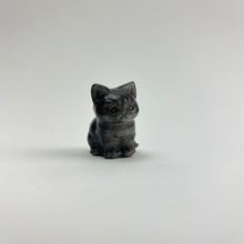 Load image into Gallery viewer, Mini Carved Crystal Cats | 35mm
