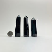 Load image into Gallery viewer, Black Obsidian |  Polished Points | 85-95mm
