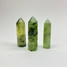 Load image into Gallery viewer, Prehnite | Polished Points | 80-90mm
