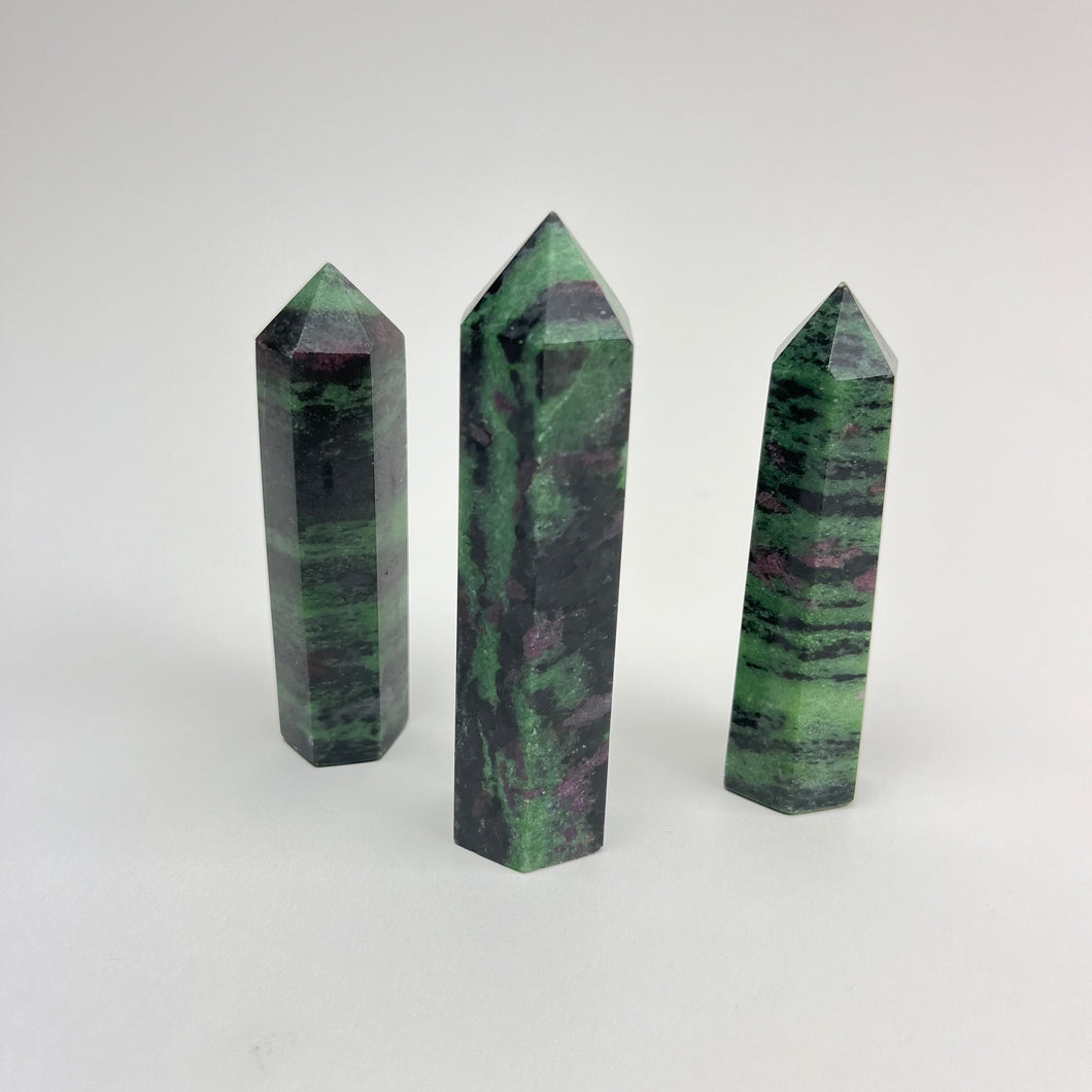 Ruby Zoisite | Polished Points | 80-90mm