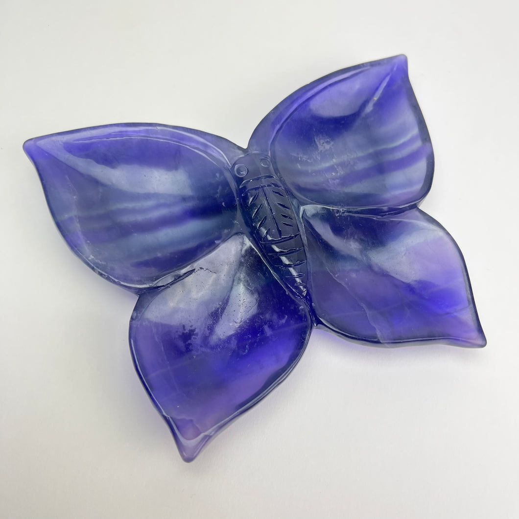 Fluorite | Large Butterfly Dish | 140mm