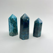 Load image into Gallery viewer, Blue Apatite | Polished Points | 70-100mm
