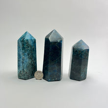 Load image into Gallery viewer, Blue Apatite | Polished Points | 70-100mm
