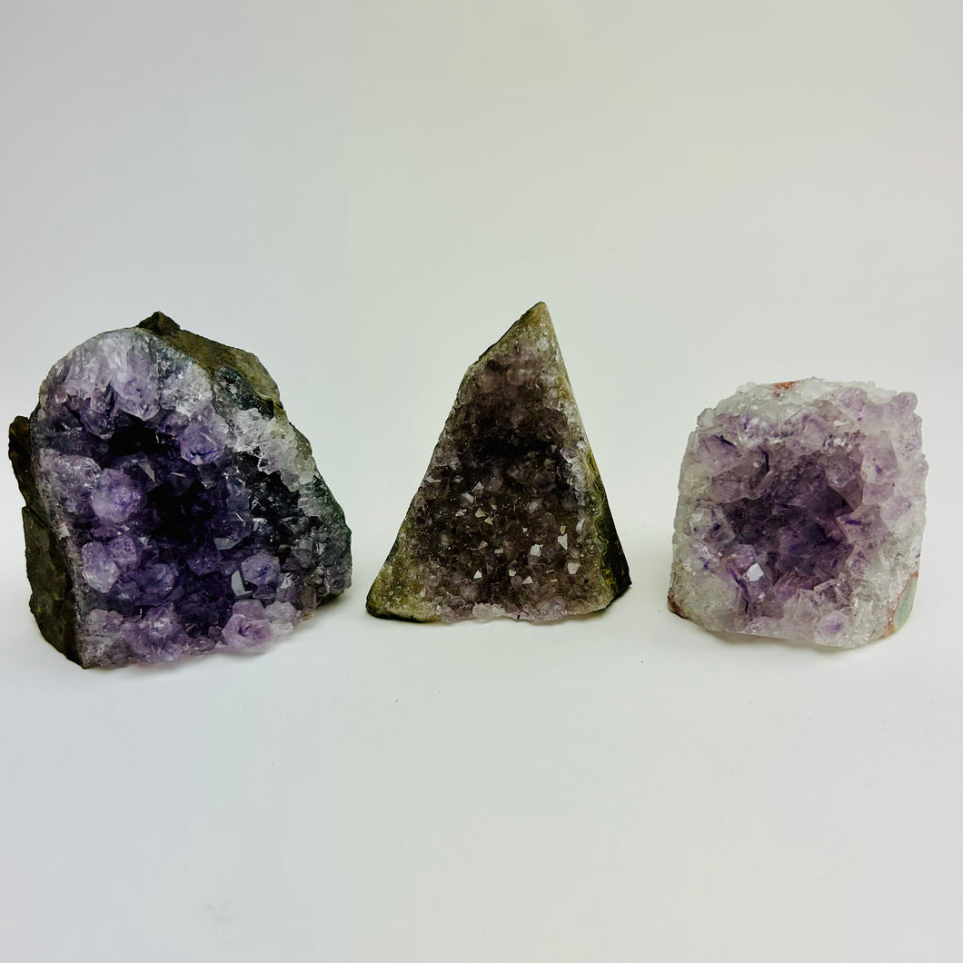 Amethyst | Cut Base Cluster | 3-6