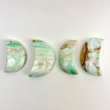 Load image into Gallery viewer, Caribbean Calcite | Carved Moon | 75-85mm
