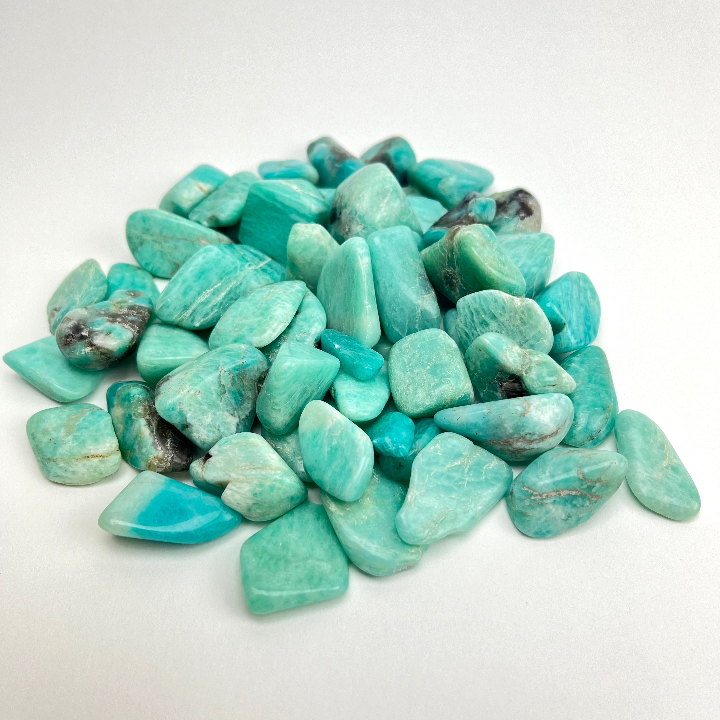 Amazonite Tumbled 20 45mm 1 LB Madagascar Pelham Grayson Rose Amazonite tumbled 20 45mm 1 lb madagascar pelham grayson rose