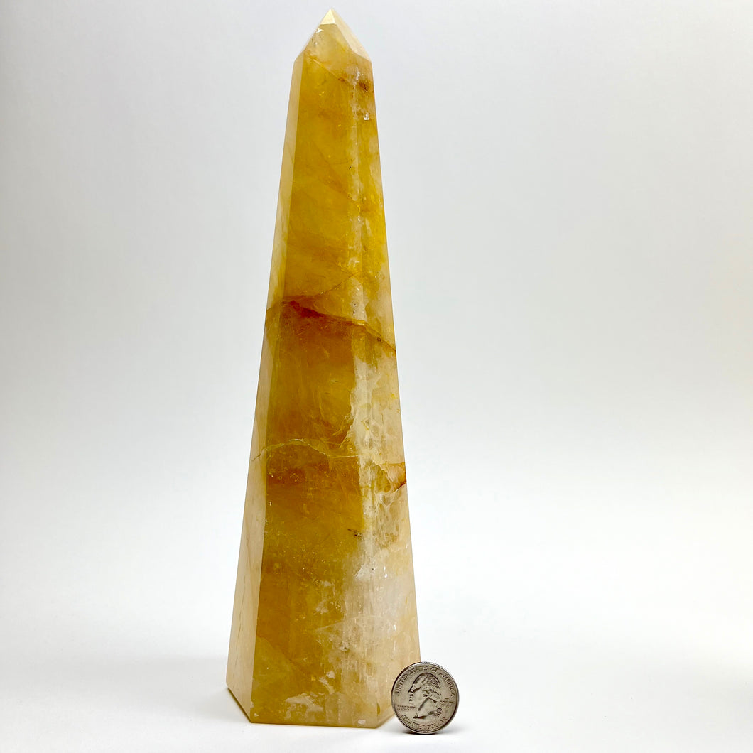 Golden Healer | Large Polished Point | Brazil