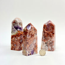 Load image into Gallery viewer, Red Healer with Amethyst | Polished Point | Brazil
