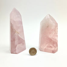 Load image into Gallery viewer, Rose Quartz | Polished Point | Brazil
