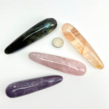 Load image into Gallery viewer, Crystal Massage Wands | 5-6&quot;
