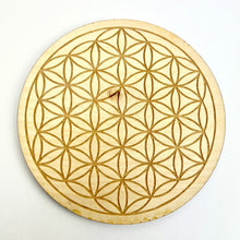 Load image into Gallery viewer, Flower of Life | Crystal Grid with Description
