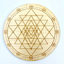 Load image into Gallery viewer, Sri Yantra | Crystal Grid with Description
