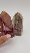 Load and play video in Gallery viewer, Mookaite Jasper | Polished Point | 100-120mm
