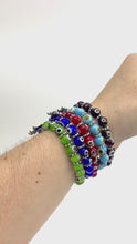 Load and play video in Gallery viewer, Evil Eye | Glass Beaded Bracelets
