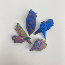 Load image into Gallery viewer, Rainbow Titanium Kyanite Fans
