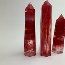 Load and play video in Gallery viewer, Cherry Quartz Tower | 90-110mm
