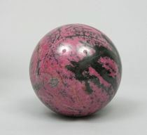 Rhodonite sphere-50-60 mm MADAGASCAR