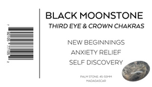 Load image into Gallery viewer, Black Moonstone | Palmstone | 45-55 mm | Madagascar
