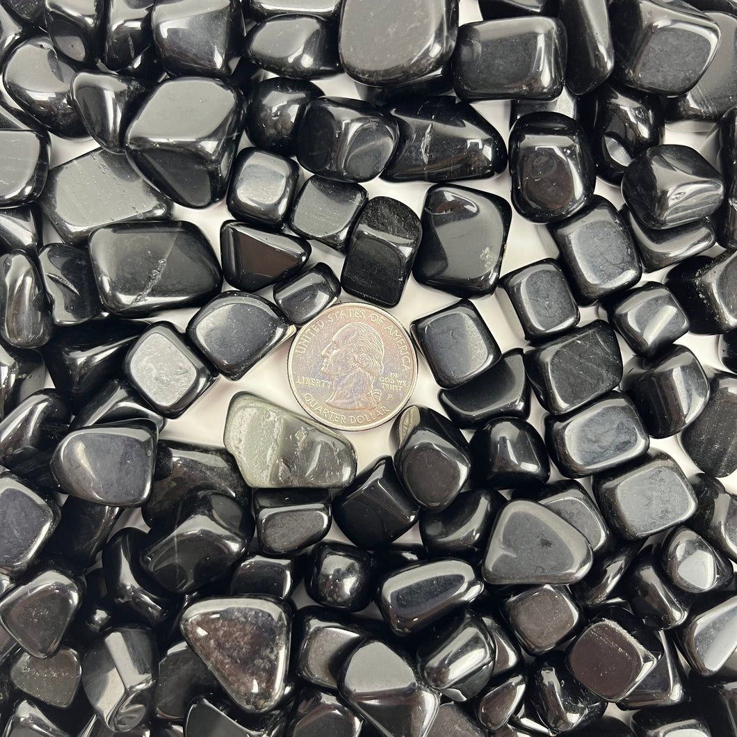 Black Obsidian | Tumbled | Mexico