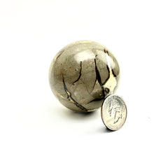 Load image into Gallery viewer, Septarian &quot;Dragon Stone&quot; Sphere | 2-3&quot; | Madagascar
