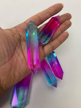 Load image into Gallery viewer, Multicolored Aura Quartz | Double Terminated | 70-90mm
